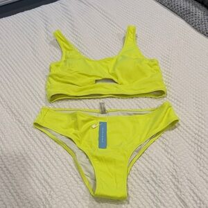 Popvil Neon Yellow/Green Bikini Set